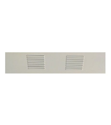▷🥇 distribuidor rejilla ventilación atornillar 20x20 cm blanca lacada