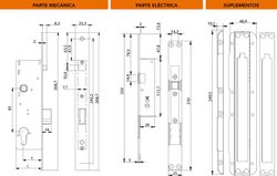 Electro cerradura duo