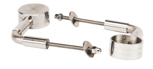 Juego tirador desplazado para tubo inoxidable