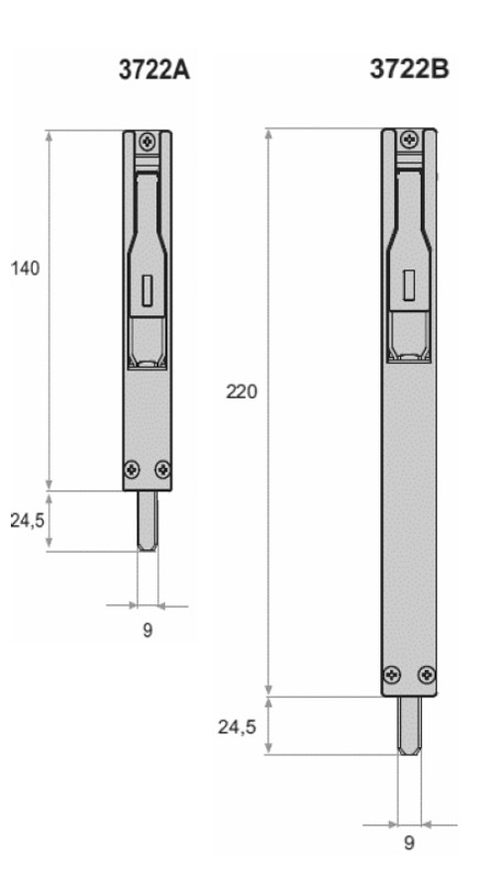 Pasador de palanca 220mm — Forcadell Accessoris