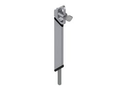 Pasador sobrepuesto para puertas de aluminio con llave, madera y pvc.