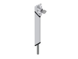 Pasador sobrepuesto para puertas de aluminio con llave, madera y pvc.