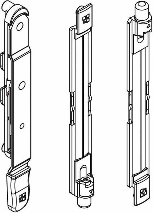 Pasadores bidireccionales para puertas practicables y oscilobatientes