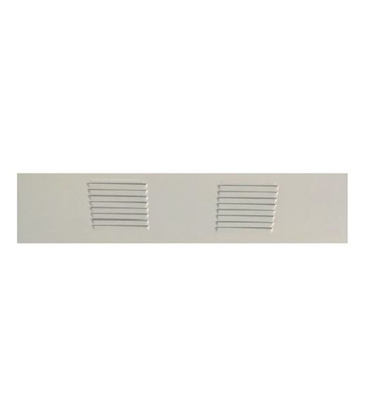 Rejilla de ventilación apanelada blanca