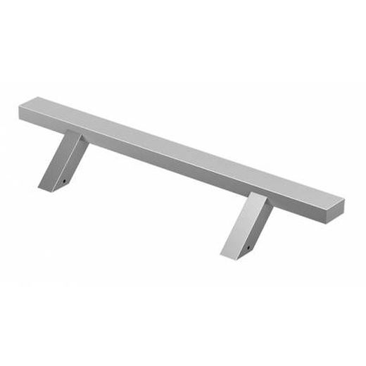 Tirador para puerta individual inoxidable cuadrado 45º